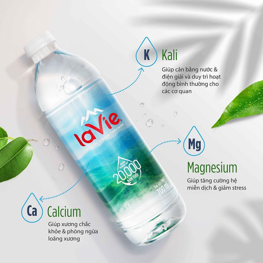 Nước uống đóng chai LaVie