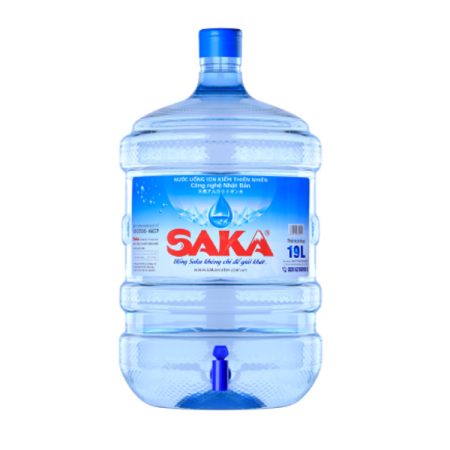 Nước ion kiềm Saka bình 19L