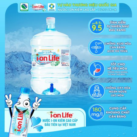 Nước bình Ion Life chính hãng giá rẻ