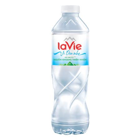 Nước đóng chai LaVie 500ml vị dịu nhẹ