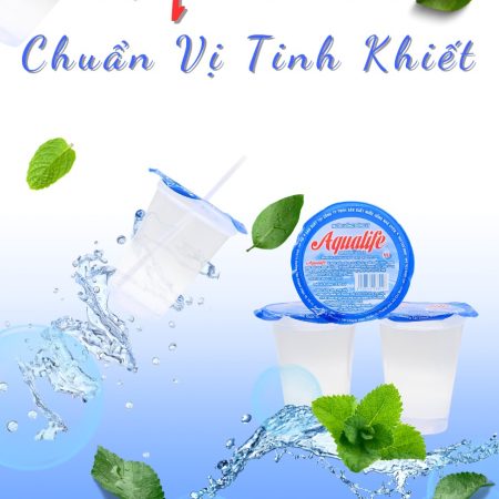 Nước suối ly Aqualife 230ml