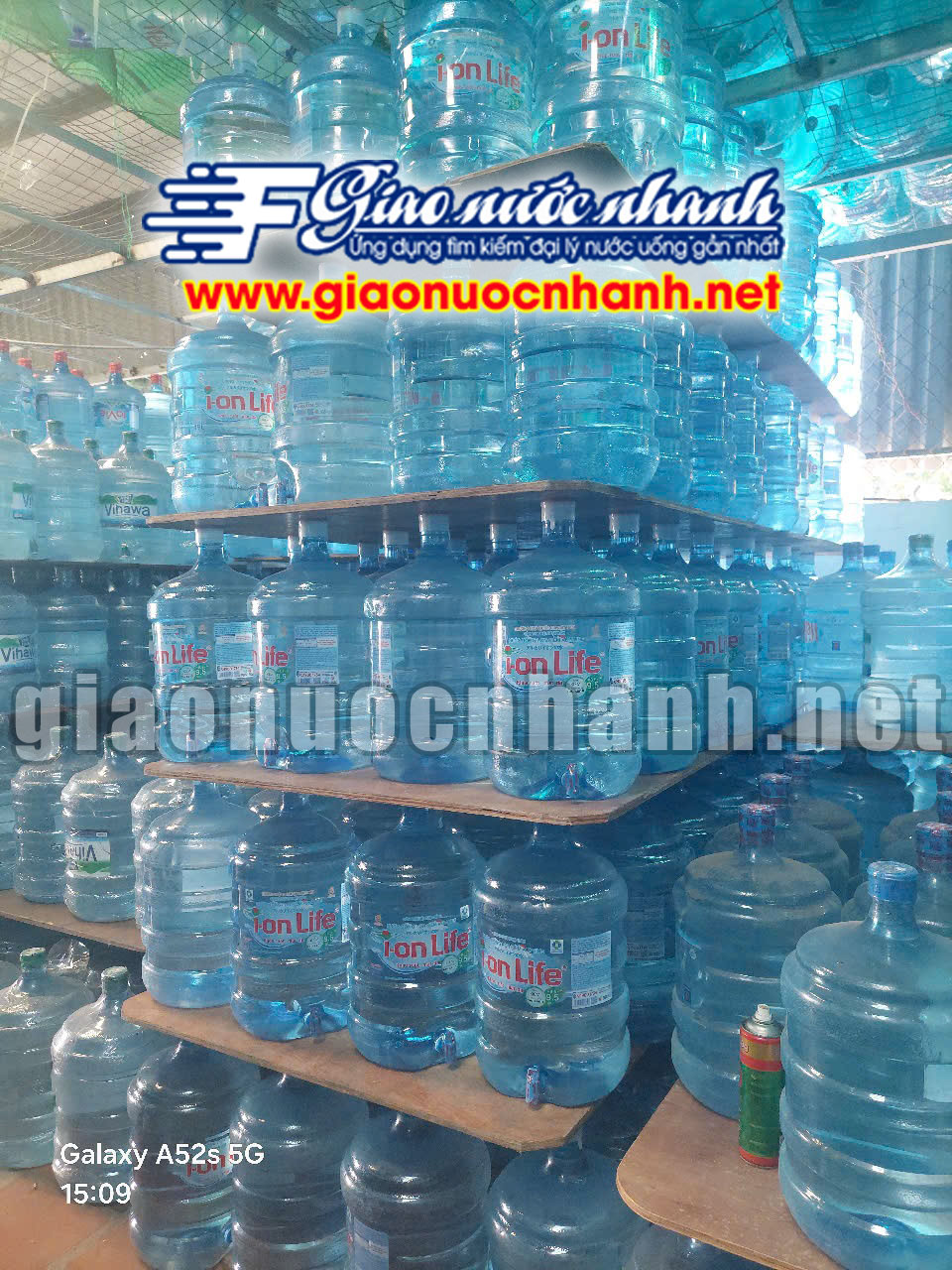 Đại lý đổi nước, giao nước bình Ion Life ở quận Gò Vấp chính hãng gần đây