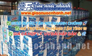 Đại lý nước suối gần đây chính hãng, giá rẻ, giao nhanh